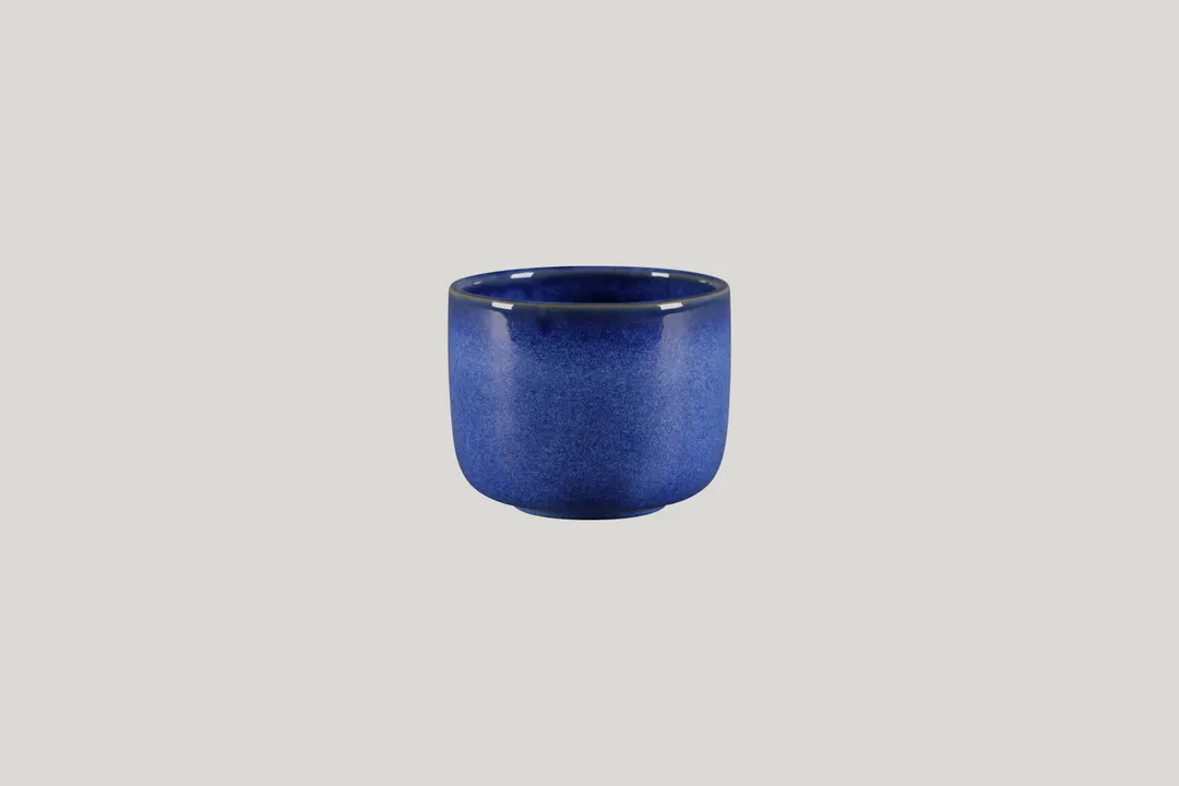 RAK Porcelain EAHB10CO - 13.55 oz (0.4 qt) Round Cobalt Bowl, Fridge/Freezer/Oven Safe - 12/Case