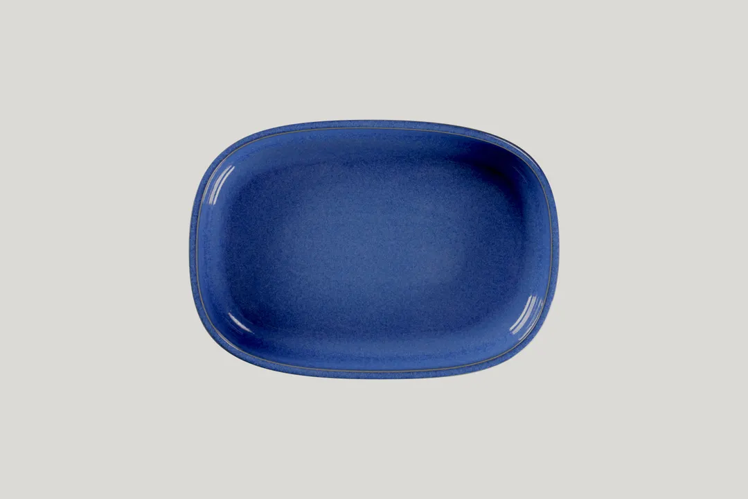 RAK Porcelain EAOD26CO - Oval Cobalt Porcelain Bowl 7" (37.85 oz) Oven Microwave Safe - 2/Case