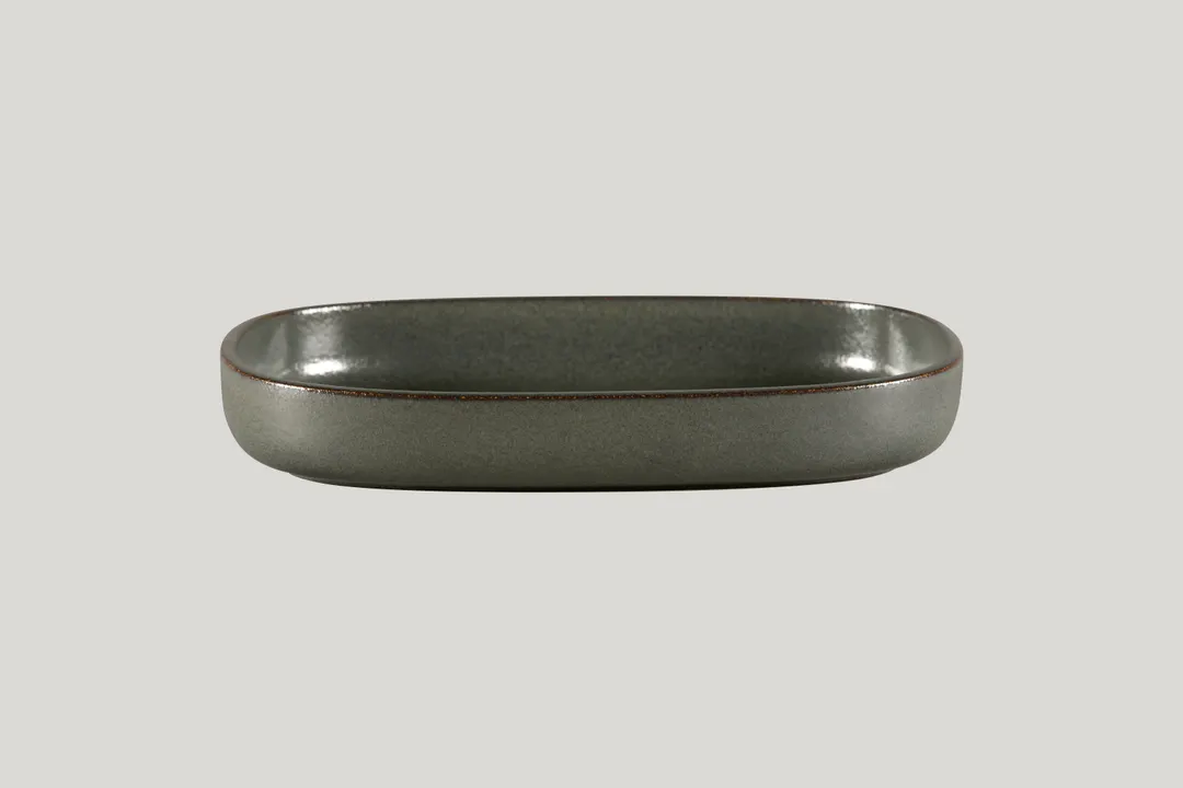RAK Porcelain EAOD30CA - Oval 8" 50.7oz Deep Porcelain Bowl, Freezer Oven Microwave Safe - 2/Case