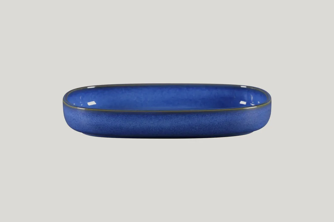 RAK Porcelain EAOD30CO - 8" Oval Porcelain Bowl, 50.7 oz (8.05"), Oven Microwave Safe - 2/Case