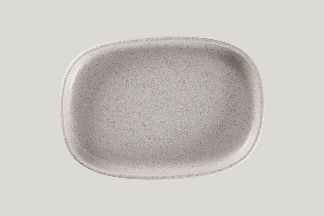 RAK Porcelain EAOD33CL - Oval 9" Deep Bowl, 65.95 oz Porcelain, Freezer/Oven Safe - 2/Case
