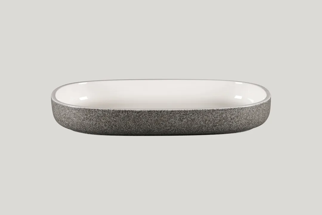 RAK Porcelain EAOD33DU - Deep 9" Porcelain Bowl, 65.95 oz Oven Microwave Dishwasher Safe - 2/Case