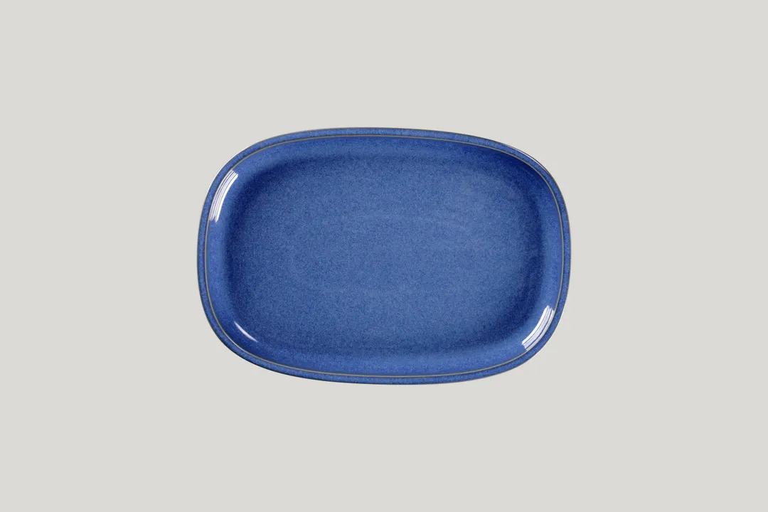RAK Porcelain EAOP26CO Oval Plate, 7.1" Diameter, Coupe Deep Rim, Porcelain, Oven Safe - 6/Case