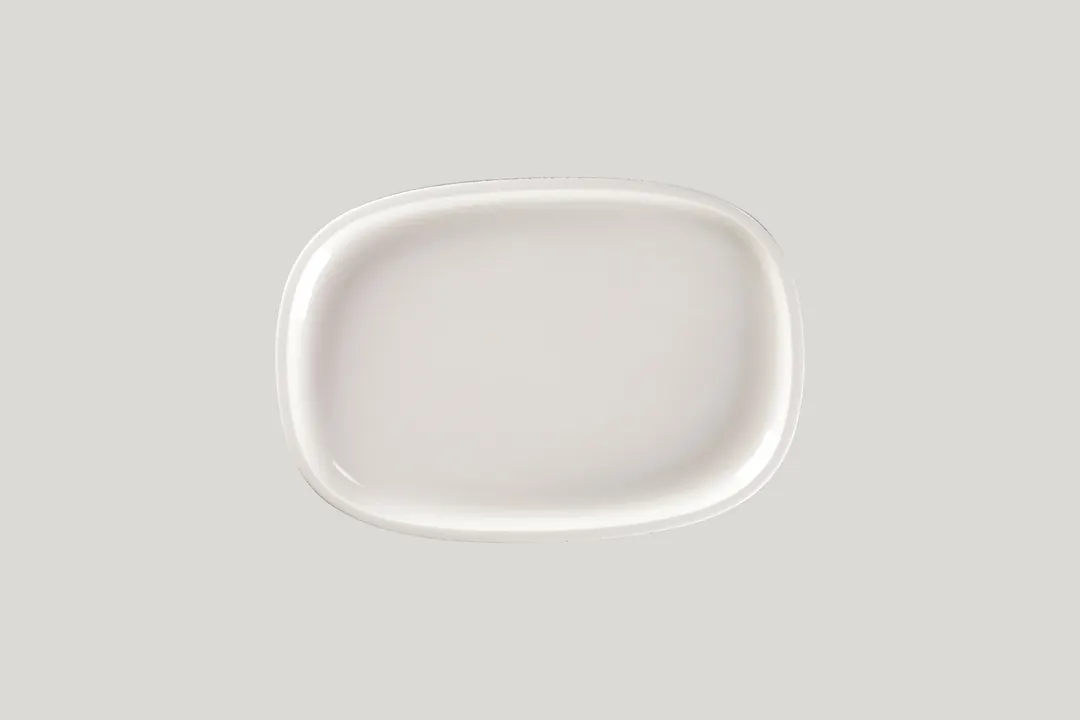 RAK Porcelain EAOP26DU Oval Plate 7.1" Coupe Deep Rim Porcelain, Multi‑Oven Safe - 6/Case