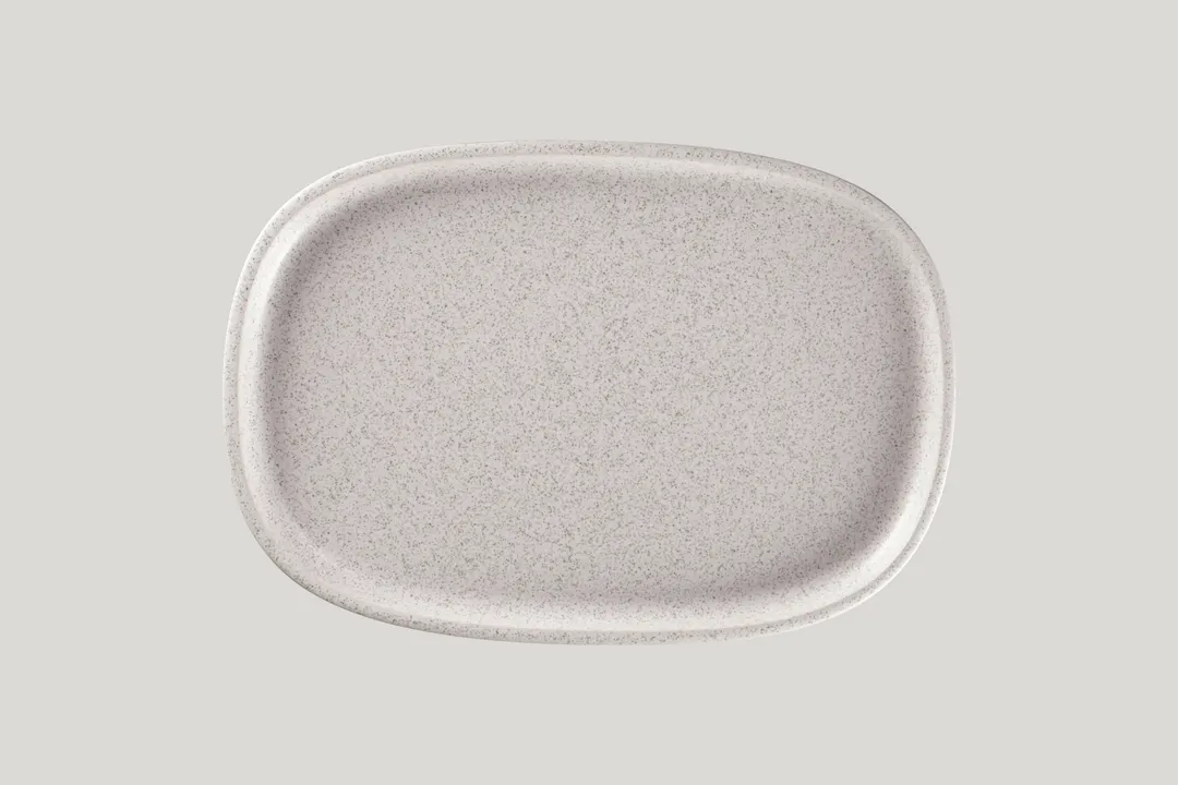 RAK Porcelain EAOP33CL Oval China Plate 13" Diameter Rim Fridge Oven Dishwasher Safe - 6/Case