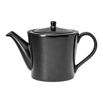 RAK Porcelain EDTP40LD Edge Lid, 8-7/16 oz, Black Porcelain, Dishwasher & Microwave Safe – 12/Case