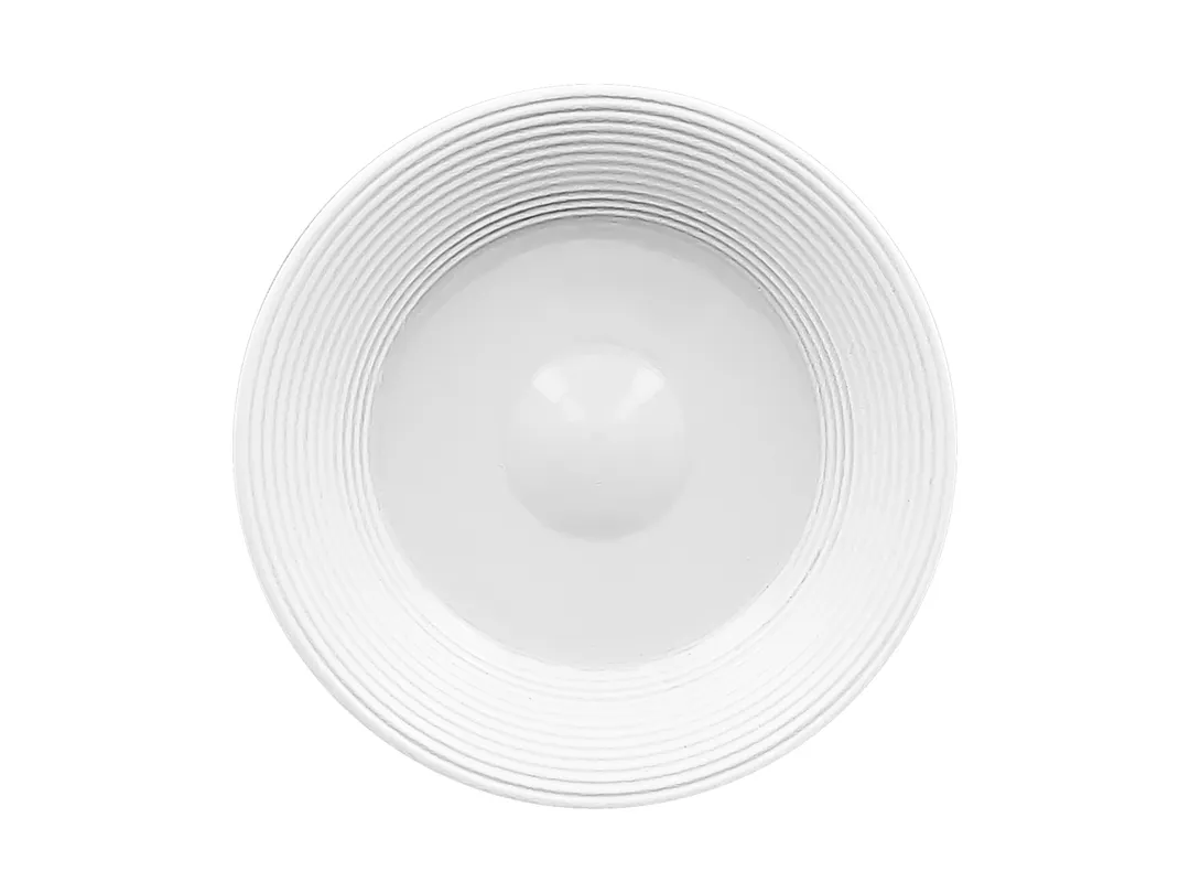 RAK Porcelain EVSA13 Saucer, 5.0"-5.49" Round White Porcelain, Dishwasher Safe - 12/Case