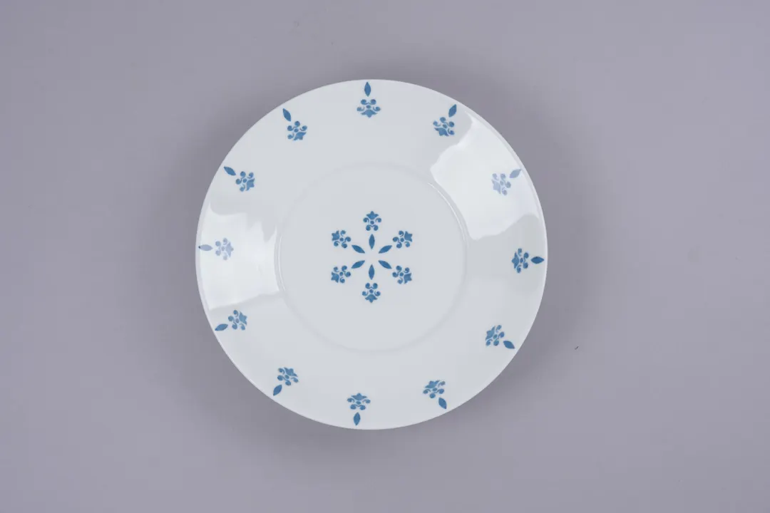 RAK Porcelain EZADP23D213 Plate, 9.05" Dia x 1.5" Deep Rim, 23.6 oz, Round China, Provence - 6/Case