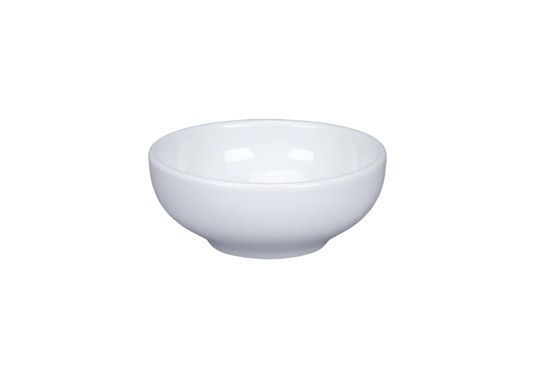 RAK Porcelain EZBWL11 - Round China Bowl, 3" Dia x 1.4" H, 3.7 oz Capacity, General Use, - 24/Case