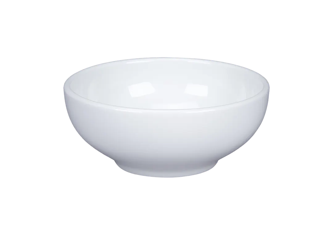 RAK Porcelain EZBWL32 - 5" Round China Bowl, 5" Dia x 2" H, 10.8 Oz, General Use - 12/Case