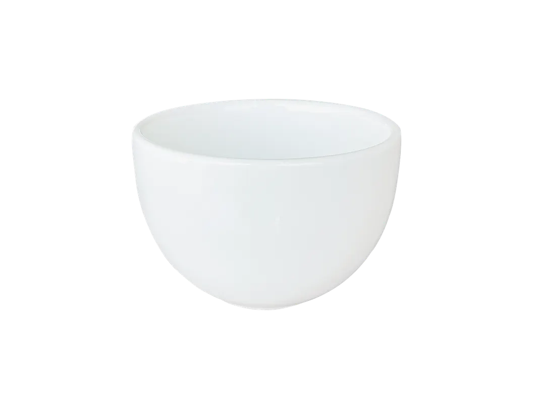 RAK Porcelain EZCU30M - Round 2.5" Height 9.45 oz Polaris China Bowl, 9 oz Capacity - 12/Case