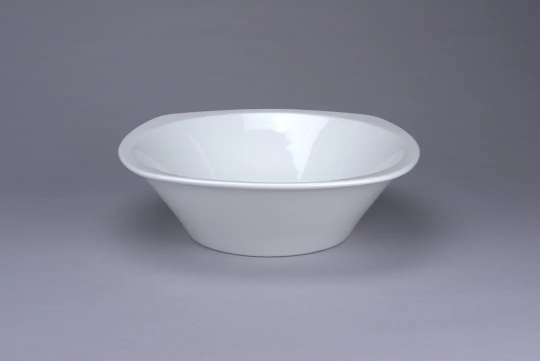 RAK Porcelain EZSDBW26 - 10" Round Salad Bowl, 63 Oz, Porcelain, 10.3" D x 3.2" H - 6/Case