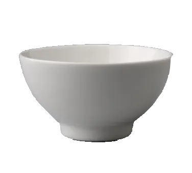 RAK Porcelain FDBI14 - 18 oz Bowl, 5½" Round White Porcelain, Dishwasher & Microwave Safe - 12/Case