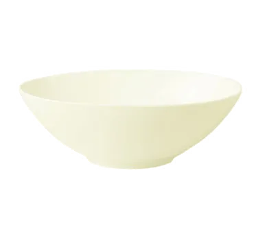 RAK Porcelain FDBO24 Fine Dine Oval Salad Bowl 42 oz (9" Diameter) Porcelain Microwave Safe - 6/Case