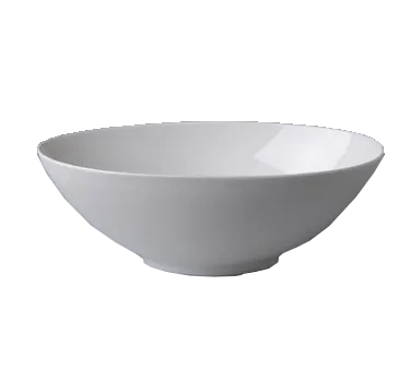 RAK Porcelain FDBO27 - Oval Salad Bowl, 10" 44 oz, Dishwasher & Microwave Safe - 6/Case