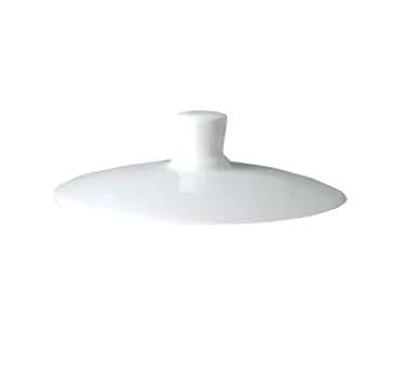RAK Porcelain FDCPLD2 Fine Dine Coffee Pot Lid, White Porcelain, Dishwasher Safe - 12/Case
