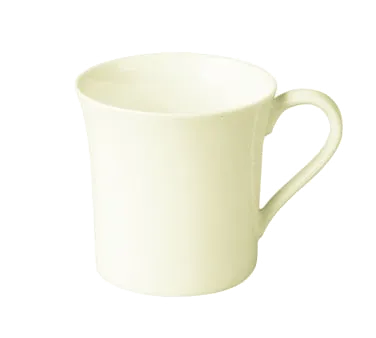 RAK Porcelain FDCU20 Coffee Cup 6.75 oz White Porcelain, Microwave Safe - 12/Case