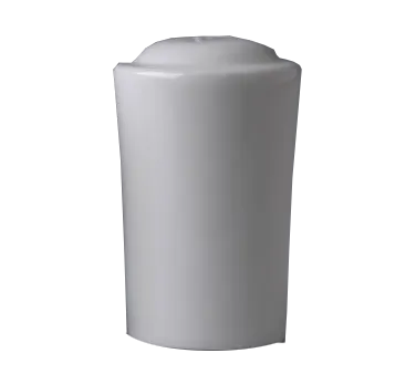 RAK Porcelain FDPS01 - Fine Pepper Shaker, 2-3/4" Height, White Porcelain, Dishwasher Safe - 6/Case