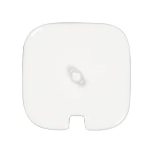 RAK Porcelain FTSU23LD - Fractal Sugar Bowl Lid, 3.15" x 3.15" Porcelain, Case - 12/Case