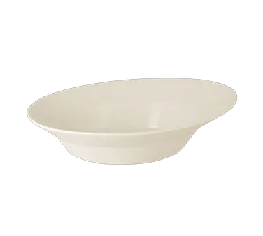 RAK Porcelain GIOB23 - Oval 9" 8 oz Giro Bowl, Porcelain, Oven/Microwave/Dishwasher Safe - 6/Case