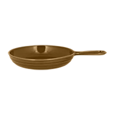 RAK Porcelain GNCFPN12CA - 5 oz Caramel Fry Pan, 4.5" , Oven/Microwave Safe - 12/Case