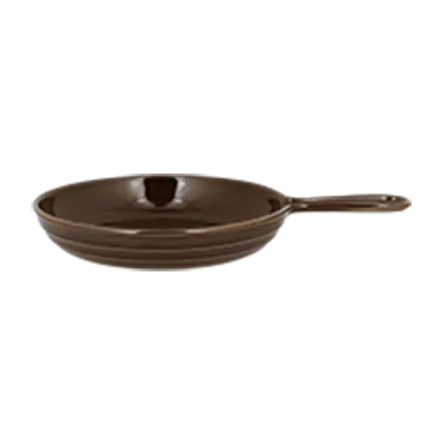 RAK Porcelain GNCFPN16CL - 11 Oz Fry Pan, 6-2/7" Dia, Clove Finish, Oven Microwave Safe - 6/Case