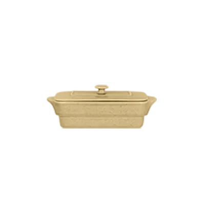 RAK Porcelain GNCFRT20CB - Soup Tureen, 22-5/8 oz Creme Brulee Porcelain with Lid, Oven Safe