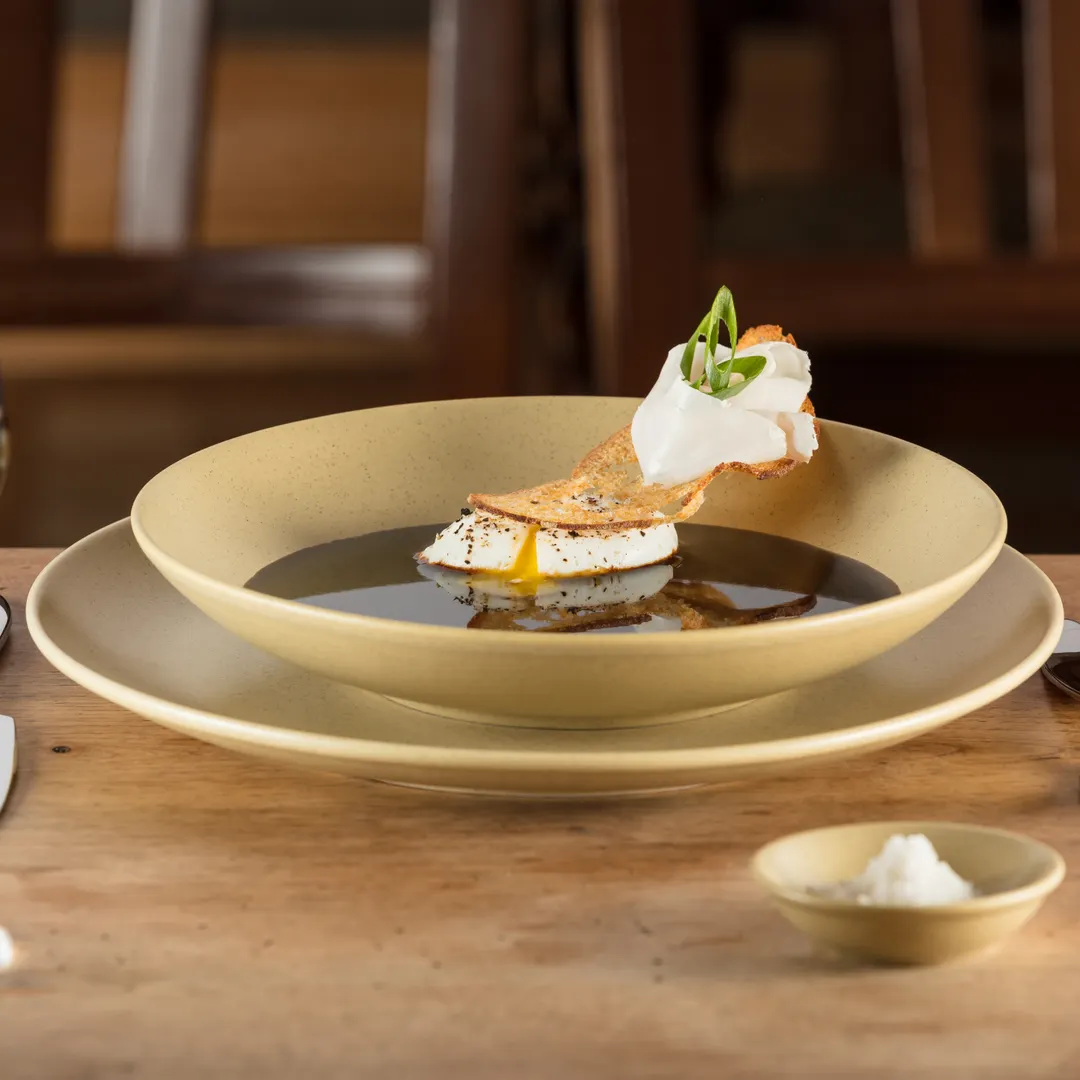 RAK Porcelain GNCFST10AL - Soup Tureen 15.25 oz (4" Dia x 4" H) Porcelain, Dishwasher Safe - Case