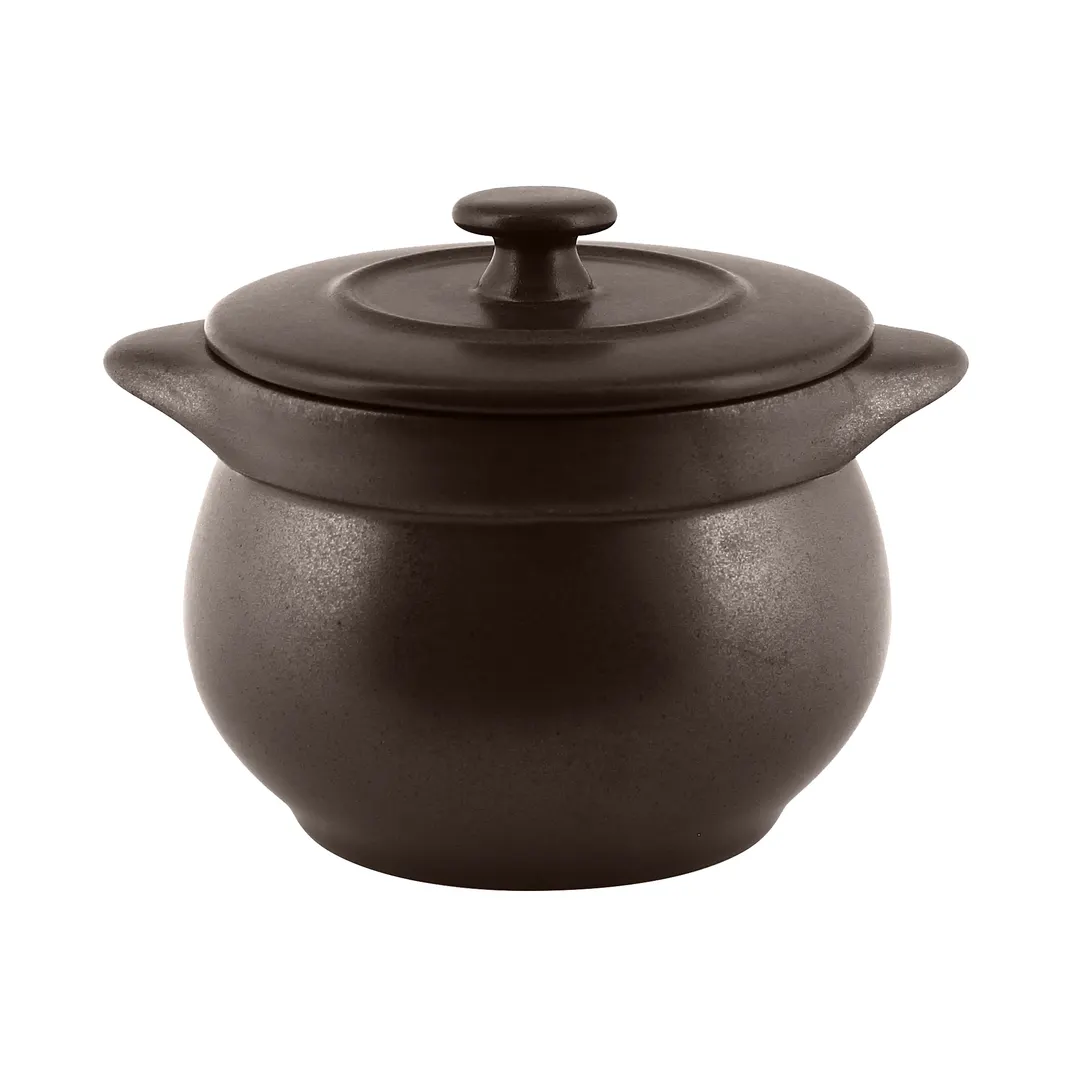 RAK Porcelain GNCFST10CO - Genesis Soup Tureen 15.25 oz (4" Dia x 4" H), Porcelain, Safe - 1/Case