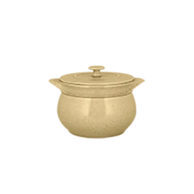 RAK Porcelain GNCFST15CB - Soup Tureen, 38.9 oz 5.9" Dia Porcelain Creme Brulee Lid - 1/Case