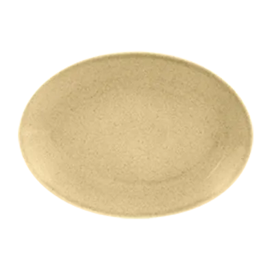 RAK Porcelain GNNNOP36CB Oval Platter 14"-1/8 x 10"-5/8 Brulee Porcelain Dishwasher Safe - 6/Case