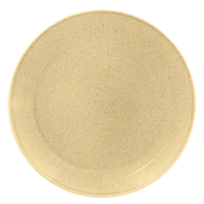RAK Porcelain GNNNPR28CB Glossy 11" Round Plate, Coupe Rim, Porcelain, Brulee Finish - 12/Case
