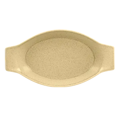 RAK Porcelain GNOPOD30CB - 26.35 oz Oval Bowl, 11" x 6", Creme Finish, Multi‑Oven Safe - 6/Case