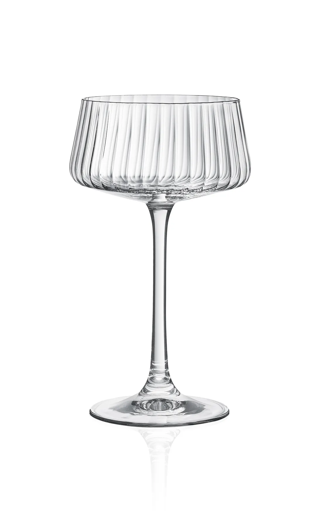 RAK Porcelain HAUCPE07 - Haute Champagne Saucer, 7.4 oz 3.9" D x 6.7" H Glass Tempered - 24/Case