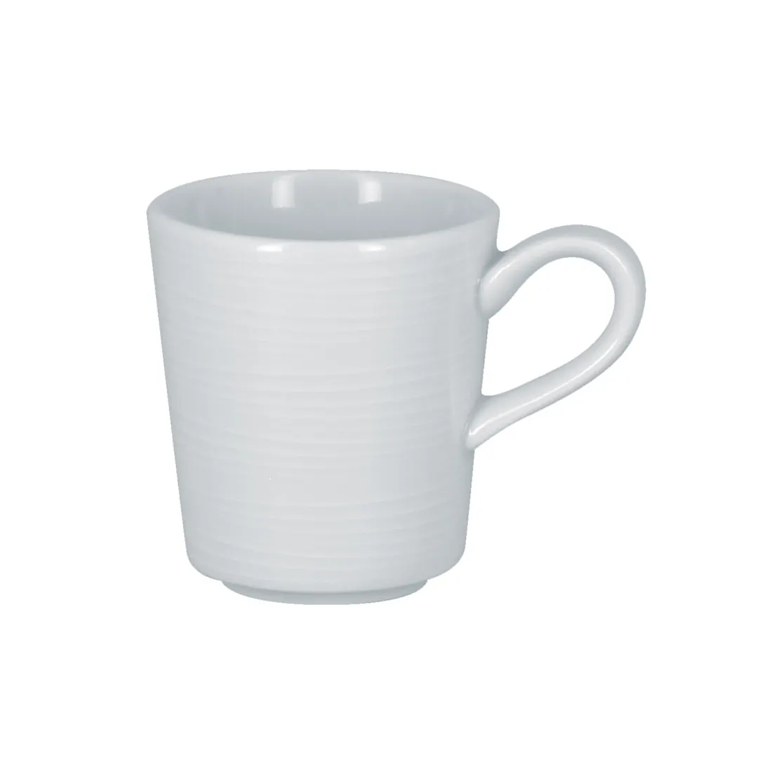 RAK Porcelain HMPASCU09 Helm Espresso Cup, 3-1/16 oz (2.5" H) White Porcelain - 12/Case