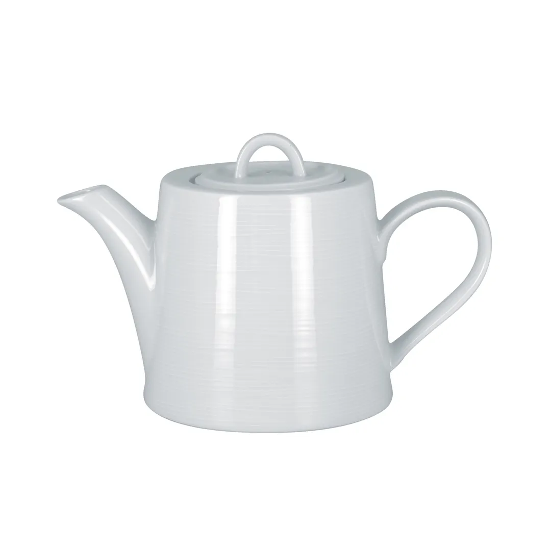 RAK Porcelain HMPASTP80 Teapot, 27-1/16" Porcelain, 4-9/10" Dia, Oven/Microwave/Dishwasher Safe - 1/Case