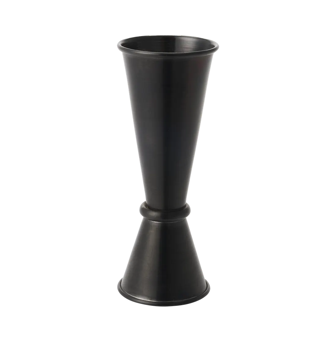 RAK Porcelain JR58515VBL Jigger – 0.84 Oz & 1.69 Oz Bar Measure, Black Finish, Metal, Sold per Case