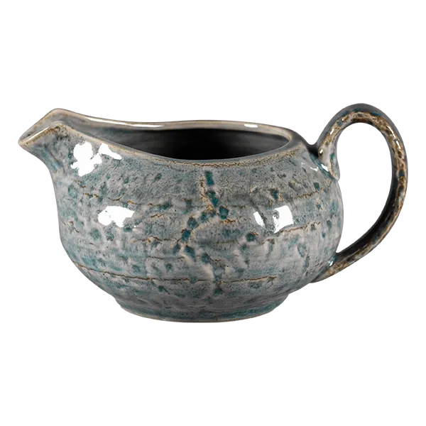 RAK Porcelain KSCR25IN - Krush Creamer Pitcher, 8.45 Oz Indigo Porcelain With Handle - 12/Case