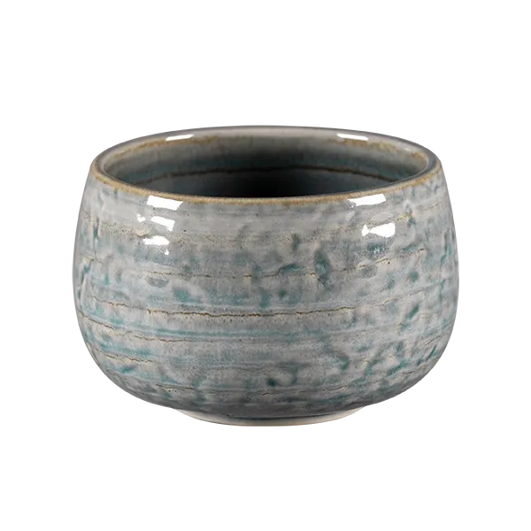 RAK Porcelain KSCU25MIN - Indigo Krush Coffee Cup, 8.45 oz, 3.55" Dia x 2.35" H, No Handle - 12/Case