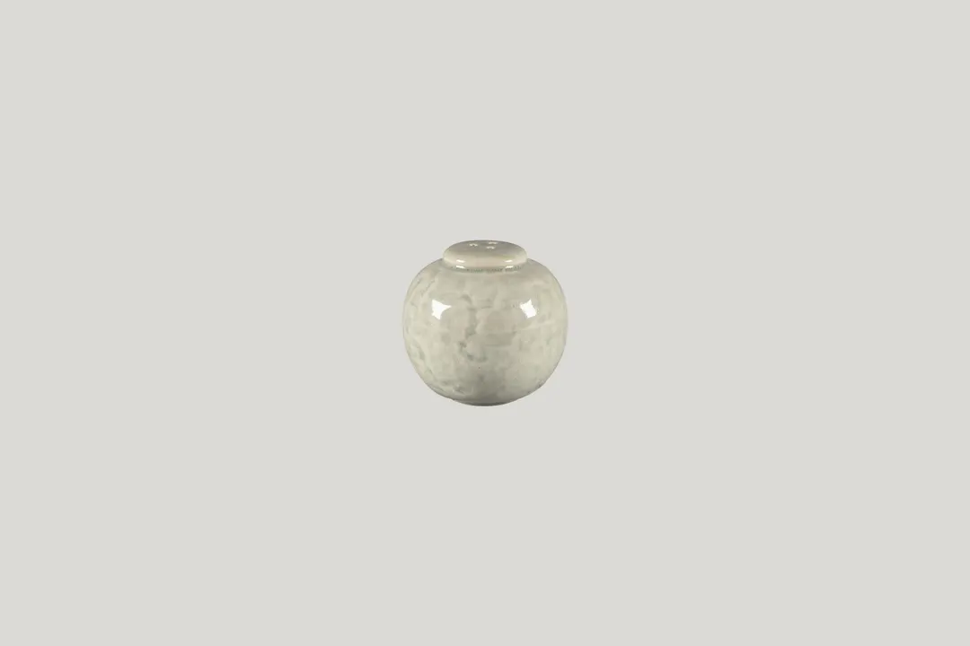 RAK Porcelain KSSS01CL - Krush Salt Shaker, 2.15" Dia. x 2.05" H, Celadon Porcelain, 12/Case