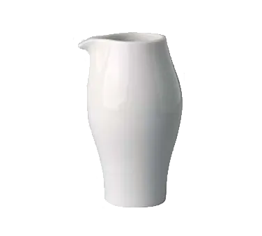 RAK Porcelain LRCR15 - Lyra Creamer Pitcher, 6‑Ounce Capacity, Handle‑Free, Dishwasher Safe - 6/Case