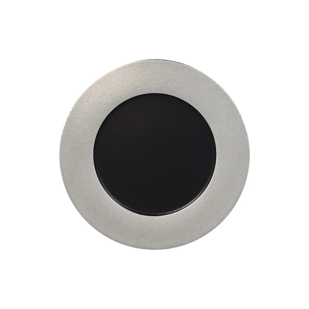 RAK Porcelain MFFDFP27SB Fusion Plate 10.625" Diameter Flat Edge Silver Porcelain - 12/Case