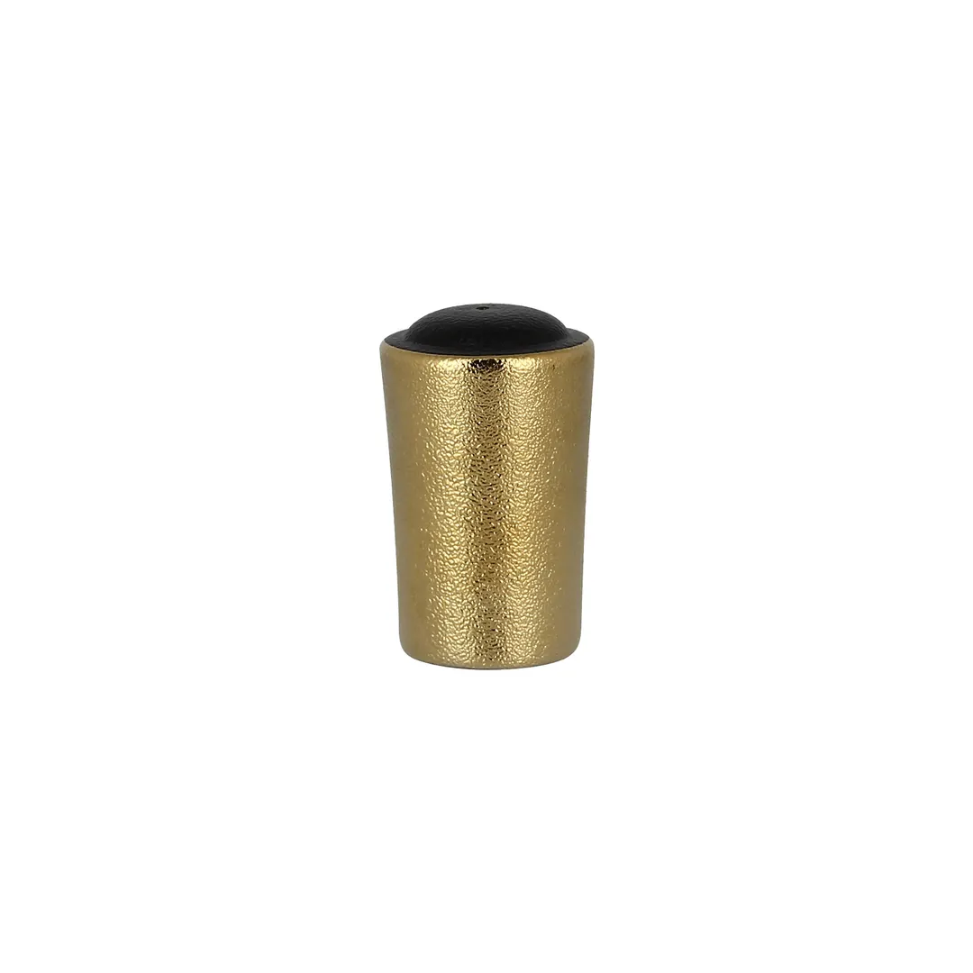 RAK Porcelain MFFDPS01GB Metal Pepper Shaker, 1-3/4" Dia x 3-1/8" H, Porcelain Finish, 3" - 6/Case