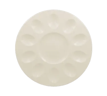 RAK Porcelain MRGP30 - Marea TopTapa Round Plate 11.875" Rolled Edge, Oven Safe Porcelain - 12/Case