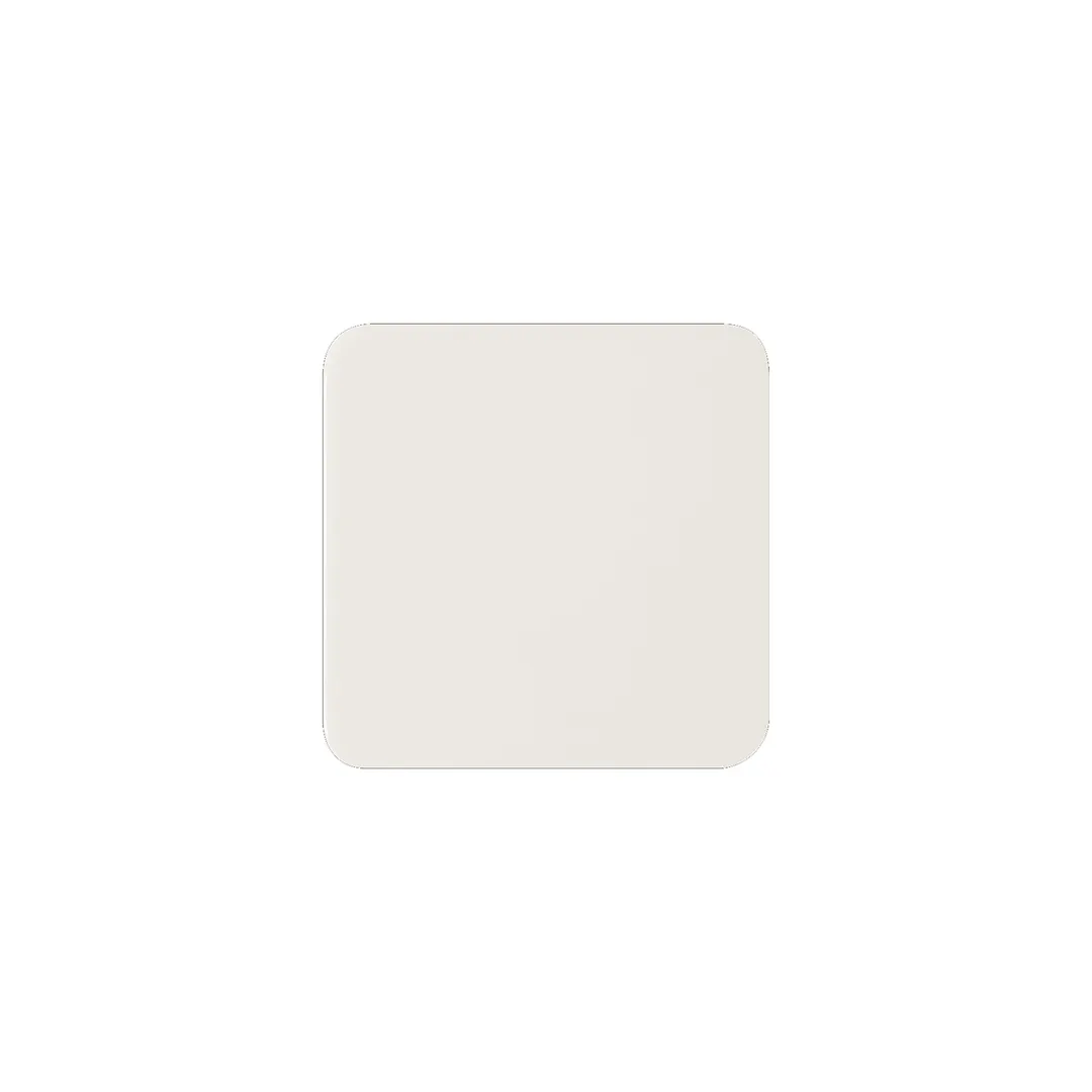 RAK Porcelain MSFP14 - Massilia Square Bread Plate, 5.75" x 5.75" Porcelain, Ivoris Finish, 12/Case