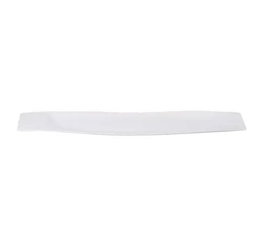 RAK Porcelain MZBP44 - Rectangular Plate, 17.375" x 4.25", Porcelain, Dishwasher Safe - 6/Case