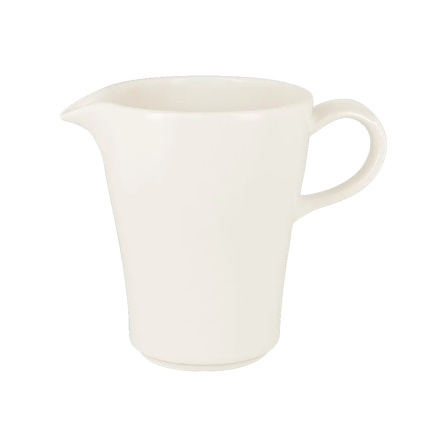 RAK Porcelain MZCR15 Creamer Pitcher, 5 Oz 3"2" Height, White Porcelain with Handle - 12/Case
