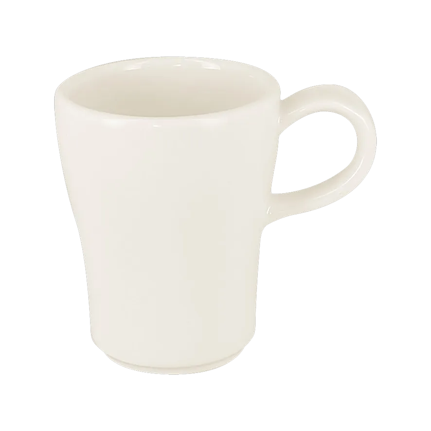 RAK Porcelain MZCU09 Espresso Cup, 2.875" Dia x 2.75" H, 2.9 oz, Porcelain, Safe - 12/Case