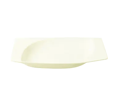 RAK Porcelain MZEP20 Rectangular Plate, 7" x 5-1/8", 11.75 oz Porcelain, Microwave Safe - 6/Case