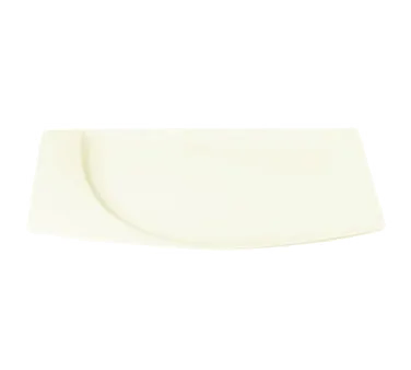 RAK Porcelain MZRP32 - Mazza Plate, 12"5/8" x 8"1/4", Porcelain, Dishwasher Safe - 6/Case
